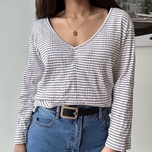 Sporty stretchy top by nautica